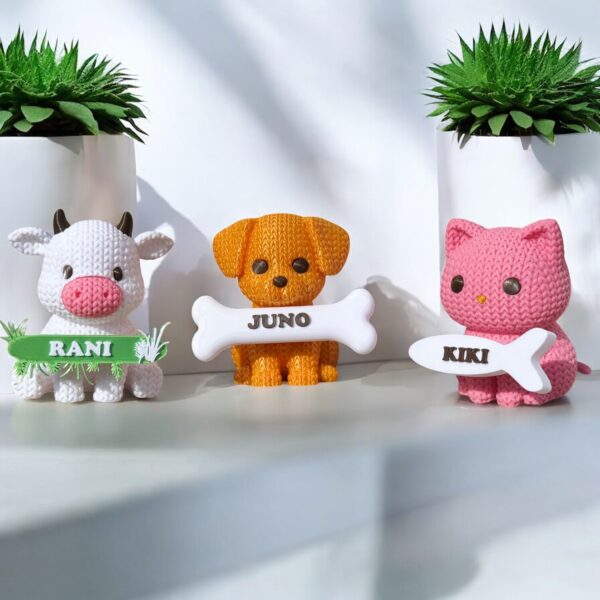 Knitted Toy with NFC Tags + Personalised Name